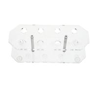 BESPORTBLE Acrylic Dart Stand Holder 1pcs 6.29X2.36X2.16In Tabletop Dartboard Bracket Rack Indoor Office Game Room Accessory Storage