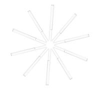 BESPORTBLE Acrylic Music Clips 5 Pairs Music Sheet Page Holder Clips for Pianists and Musicians