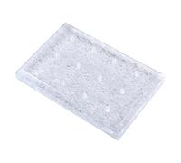 BESPORTBLE Acrylic Nail Drill Bit Stand with 12 Holes, Salon Storage Organizer Case Base for Nail Drill Bits, Professional Manicure Display Holder for Salon and Home Use