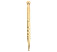 BESPORTBLE Acupressure Pen to Stimulate Muscles Convenient Small Massage Tool Brass for Facial Reflexology and Body Use