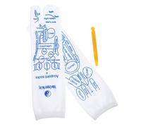 BESPORTBLE Acupressure Reflexology Socks for Effective Foot Massage and Comfortable Fit with Elastic Polyester Cotton Material Includes Massaging Sticks for Daily Activities and Yoga