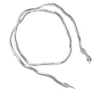BESPORTBLE Adjustable Bendable Snake Choker Necklace for Women Punk Collar Jewelry Skin Friendly Statement Accessory for Birthday Wedding Prom Gift