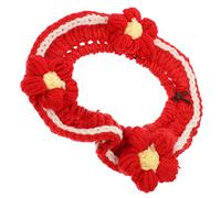 BESPORTBLE Adjustable Cat Flower Collar Bell Cute PET Scarf and Cats Portable Floral PET Accessories