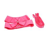 BESPORTBLE Adjustable Dog Harness Chest Belt Breathable Pet Leash Traction Rope Bowknot Size XL Comfortable for Dogs