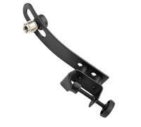 BESPORTBLE Adjustable Drum Microphone Shockproof Clip Holder Secure Clamp for Various Instrument Lightweight Portable Mic Mounting for Musicians and Performers