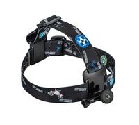 BESPORTBLE Adjustable First-Person View Head Strap for Action Cameras Compatible with Gopro 8/9/10 Pocket and Action 2, Black Vlog Sports Camera Holder Accessory