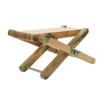 BESPORTBLE Adjustable Guitar Foot Stool Foldable Pedicure Footrest for Nail Spa and Music Playing Portable Foot Stand for Guitarists with Height Settings for Comfort and Stability