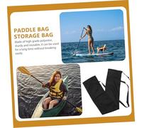 BESPORTBLE Adjustable Paddle Bag for Kayak Oar Storage Portable Polyester Mesh Paddle Pouch with Shoulder Strap for Canoeing Sup and Boating Enthusiasts