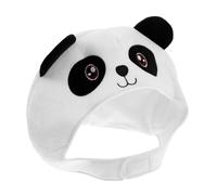 BESPORTBLE Adjustable Plush Panda Head Hat Soft Warm Animal Cosplay Headgear for Adults Winter Party Halloween Dress Up Photo Prop