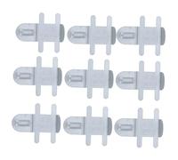 BESPORTBLE Adjustable Rabbit Pen Fixing Clips 10pcs Stainless Steel Cage Clip Fasteners Secure Wire for Small Animals