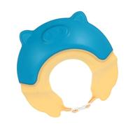 BESPORTBLE Adjustable Shampoo Hat with Back-Flow Prevention Protective Bath Visor for Boy Girl PP TPE Material Cartoon Design Comfortable Fit for Safe Hair Washing and Ear Protection
