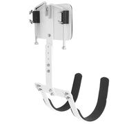 BESPORTBLE Adjustable Snare Drum Carrier with Comfortable Back Frame for Marching Percussion Easy to Assemble and Disassemble Durable Snare Drum Holder White