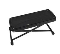 BESPORTBLE Adjustable Thickened Guitar Footstool with Non-Slip Rubber Surface and Metal Rest for Classical Acoustic and Electric Guitar Players and Portable Design
