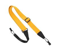 BESPORTBLE Adjustable Ukulele Strap for Soprano Concert Tenor Baritone Ukuleles and Mandolin, Sturdy Cloth Material, for Live Shows and Rehearsals, Lemon Yellow