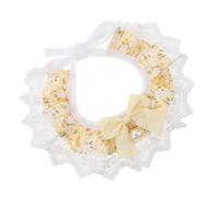 BESPORTBLE Adorable Adjustable Lace Cat Collar Bow Soft Pet Accessory for Daily Wear and Special Occasions Princess Style