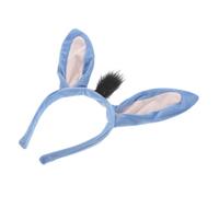 BESPORTBLE Adorable Donkey Ears Headband Animal Costume Accessory Plush Hairband for Women Girls for Parties Halloween Cosplay