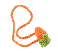 BESPORTBLE Adorable Mini Costume Bag for Pets Portable Bunny Bag Decorative Carrot Design Woolen Yarn Material for Parties and Photo Props