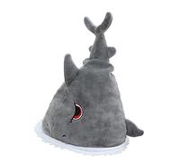 BESPORTBLE Adorable Shark Headgear Comfortable Cone Shaped Hat for Carnival Party Photo Prop Versatile Costume Accessory for Adults Lightweight Grey Shark Design