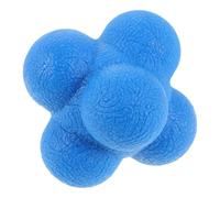 BESPORTBLE Agility Reaction Ball 7.6cm Blue Hexagon for Hand Eye Coordination Training Baseball Tennis Soccer Basketball Practice Sports Coordination