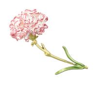 BESPORTBLE Alloy Carnation Brooch Pin Decorative Floral Corsage Lightweight Clothes Jewelry Accessory Stylish Women