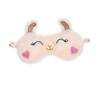 BESPORTBLE Alpaca Design Comfortable Eye Cover Blackout Sleeping Mask for Women Lightproof Blindfold for Enhanced Sleep Elegant Simple