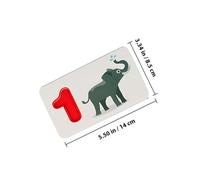 BESPORTBLE Alphabet Learning Cards Double-sided Educational for Preschool Boys and Cognitive Development Spelling Game Enhances Hand-eye Coordination and Early Literacy Skills