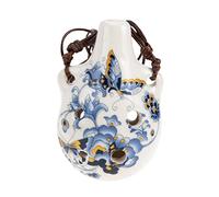 BESPORTBLE Alto Ocarina Instrument for Beginners Portable Mini Ocarina with Unique Retro Design Durable Solid Material for Beautiful Sound Practice Tool for Adults