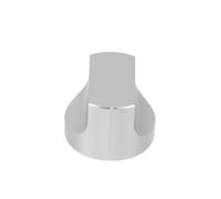 BESPORTBLE Aluminum Audio Knob Brushed Silver Duckbill Design Volume Control for Tube Amplifiers Guitar Tone and Electric Guitar Volume Adjustment
