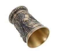 BESPORTBLE Ancient Egyptian Style Retro Wine Cup for Home Decor Creative Cocktail Goblet Smooth Construction for Parties and Gatherings Unique Desktop Adornment