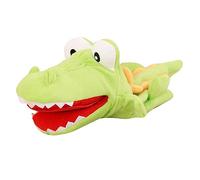 BESPORTBLE Animal Hand Puppet Alligator Role Play Soft Stuffed Puppet for Storytelling Early Education Parties and Theater Performance Fits and Adults