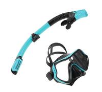 BESPORTBLE Anti-leak Dry Top Snorkel Mask Set with Wide View for Adults Leakproof Scuba Diving Goggles with Dry Snorkel Tube Comfortable Secure Fit for Snorkeling Swimming and Underwater
