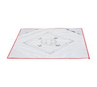 BESPORTBLE Anti-Slip Mahjong Table Cover Mat with Pocket, Thickened Gray 1M Gaming Tabletop Cover for Home Board Games and Card Games Random Color Random Color