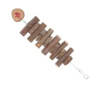 BESPORTBLE Apple Wood Rabbit Chew Toy Rabbit Teething Toy Soothing Biting Toy Guinea Pig Chew Toy