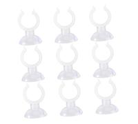 BESPORTBLE Aquarium Accessory 9pcs Cup Clips Fish Tank Water Pipe Clamp Pvc Material for Airline Holders