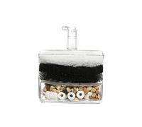 BESPORTBLE Aquarium Corner Filter Air-Driven Ceramic Nano Fish Tank Filter Efficient Waste Removal Quiet System for Fry Shrimp