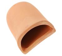 BESPORTBLE Aquarium Fish Cave Hideout Cave Ceramic Stable Wide Bottom Suitable for Most Fish Tanks Shrimp Hideout Decoration