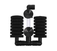 BESPORTBLE Aquarium Oxygen Pump Wall-mounted Air Operated Sponge Filter Biochemical Water Tank Filtration Device for Fish Tank Fresh Water Care