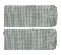 BESPORTBLE Arm Chair Covers For Arms Sofa Armchair Elastic Cover Couch Rest Protector Armrest Protectors for Sofas, Non-Slip 2PCS Fleece Premium Stretchy Stretch Green