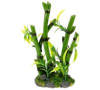 BESPORTBLE Artificial Bamboo Reptile Plant Decor Lifelike Climbing Plant for Turtle Tank and Reptile Habitat for Fish Tank Decoration and Pet Enrichment