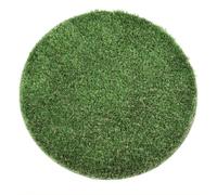 BESPORTBLE Artificial Grass Mat Round 70cm Diameter Fake Grass Rug for Outdoor Manhole Cover Decoration 2.5cm Thick Synthetic Turf Table Centerpiece