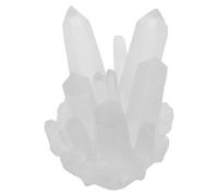 BESPORTBLE Artificial White Large Crystal Stone Aquarium Decor, Betta Fish Tank Ornament, Miniature Fairy Garden and Bonsai Landscape Accessory, Aquarium Decorative Stones