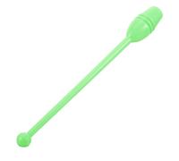 BESPORTBLE Artistic Calisthenics Stick for Adults and Resin Rhythmic Gymnastics Pole with Rounded Handle Ball Lightweight Performing Stick for Dance and Fitness Training