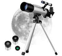 BESPORTBLE Astronomical Refractor Telescope for and Adults with Adjustable Tripod, 360Mm Focal Length Astronomy Telescope for Stargazing Planets and Celestial Observation