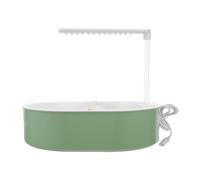 BESPORTBLE Automatic Bird Bath with Pump - Bird Shower Fountain Indoor Bathtub with Running Water - Parrot Bath Tub Faucet for Parakeet, African Grey 31.5x31.05x24.7cm