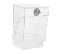 BESPORTBLE Automatic Bird Feeder Dispenser Sturdy Feeding Tool for Parrots Parakeets Easy to Clean Stylish Design Capacity for Less Frequent Refilling Convenient Feeding for Pet Birds