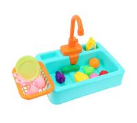 BESPORTBLE Automatic Birds Bath Basin with Circulating Water Function Green Plastic Bird Bath Tub for Small to Medium Parrots Suitable for Indoor Aviary Use