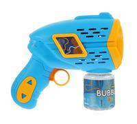 BESPORTBLE Automatic Bubble Machine for Kids Portable Electric Bubble Blower Non-leak Design Sky Blue for Parties Bath Time and Outdoor Fun