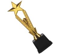 BESPORTBLE Award Trophy for Five Trophy Cup for Party Competitions Durable Prize for Boys and Smooth Surface Stable Base with DIY Nameplate Option