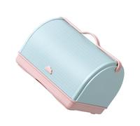 BESPORTBLE Baby Bottle Storage Box Cover Nursery Organizer for Baby Utensils Dustproof Bottle Drainer and Cutlery Holder Sky Blue