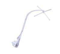 BESPORTBLE Baby Crib Mobile Arm Holder Bracket 360 Degree Rotate Abs Material White Cot Mobile Accessory for Little Baby Below 3 Years Nursery Use